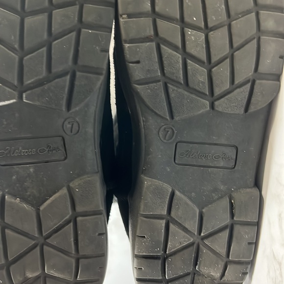 Cool Comfy Buckle Boots. Suede Leather Upper w/ faux furry liner by Melrose Ave - Picture 9 of 15